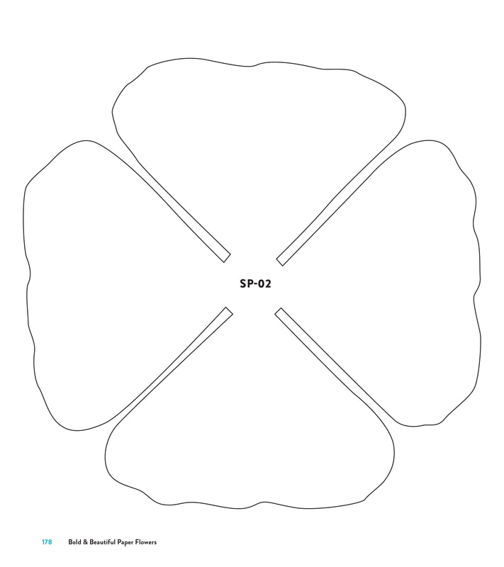 Printable Paper Flower Templates